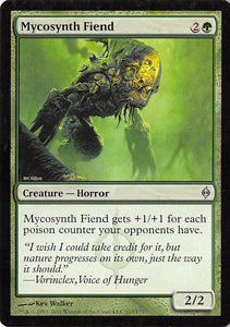 2011 Magic The Gathering New Phyrexia 117 Mycosynth Fiend U