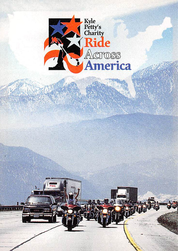 THE DOLLAR BIN KYLE PETTY CHARITY RIDE ACROSS AMERICA NNO PROMO