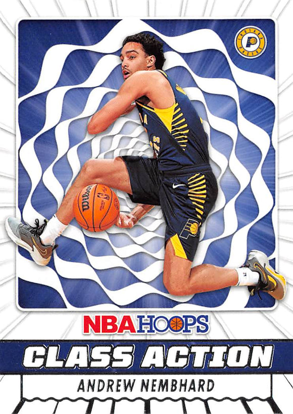 THE DOLLAR BIN 2022-23 HOOPS CLASS ACTION 27 ANDREW NEMBHARD PACERS