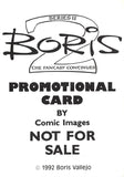 THE DOLLAR BIN 1992 Comic Images Boris Series 2 The Fantasy Continues NNO PROMO