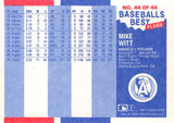 1987 Fleer Baseballs Best Sluggers vs Pitchers