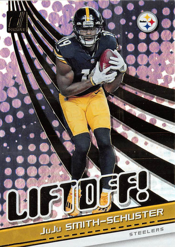 THE DOLLAR BIN 2021 DONRUSS LIFTOFF OFF-JJS JUJU SMITH-SCHUSTER STEELERS