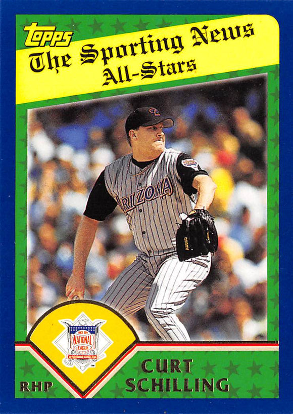 AD423 2003 Topps 717 Curt Schilling DIAMONDBACKS