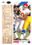 1992 Upper Deck FOOTBALL 1-115