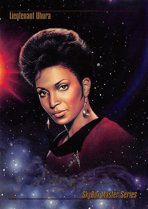 THE DOLLAR BIN 1993 SkyBox Star Trek Master Series Prototypes NNO LIEUTENANT UHURA