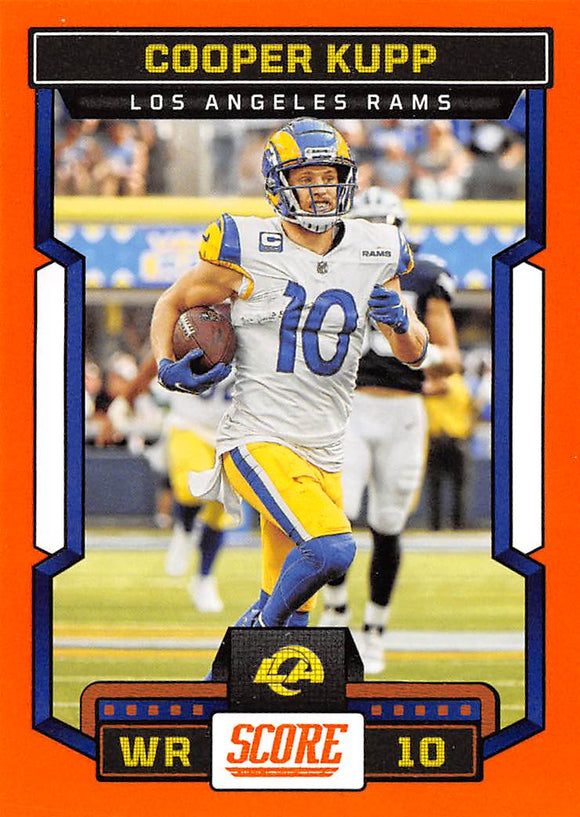 THE DOLLAR BIN 2023 SCORE ORANGE 161 COOPER KUPP RAMS