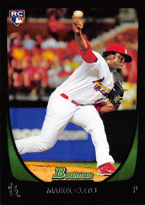 2011 Bowman Draft Picks & Prospects 18 Maikel Cleto RC CARDINALS