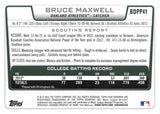 2012 Bowman Draft Picks & Prospects Draft Picks BDPP41 BRUCE MAXWELL A'S