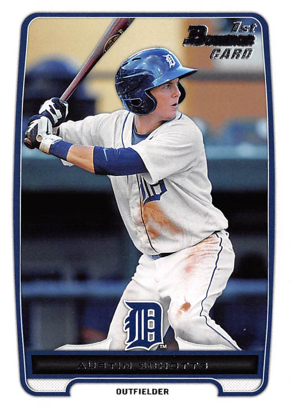 2012 Bowman Draft Picks & Prospects Draft Picks BDPP51 Austin Schotts TIGERS