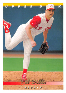 1993 UPPER DECK 675 ROB DIBBLE REDS