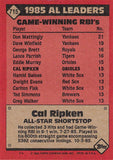 AE953 1986 TOPPS