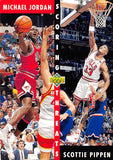 THE DOLLAR BIN 1992-93 UPPER DECK 62 MICHAEL JORDAN SCOTTIE PIPPEN BULLS