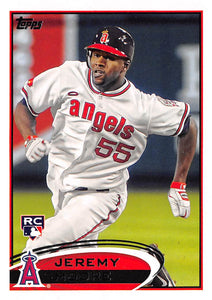 AF11 2012 TOPPS ERROR VAR 277 JEREMY MOORE ANGELS RC