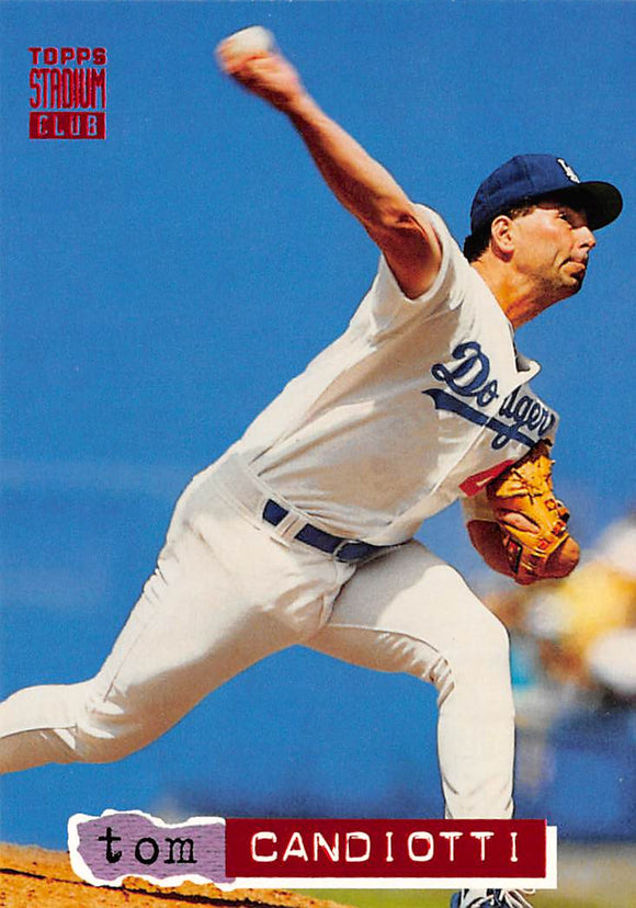 1994 STADIUM CLUB 32 TOM CANDIOTTI DODGERS