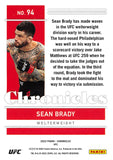 THE DOLLAR BIN 2022 Panini Chronicles UFC Red 94 SEAN BRADY RC 121/199