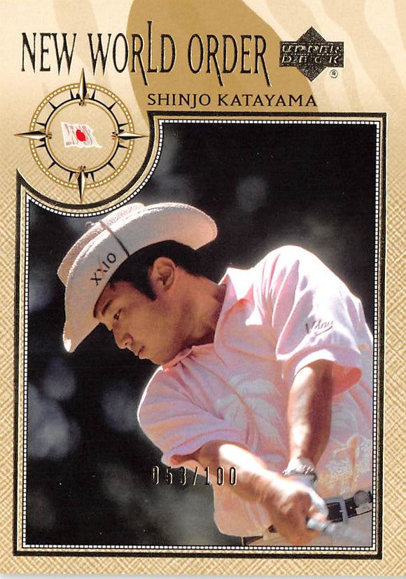 FIVE DOLLAR FIRE 2002 UPPER DECK GOLD 75 SHINJO KATAYAMA 053/100