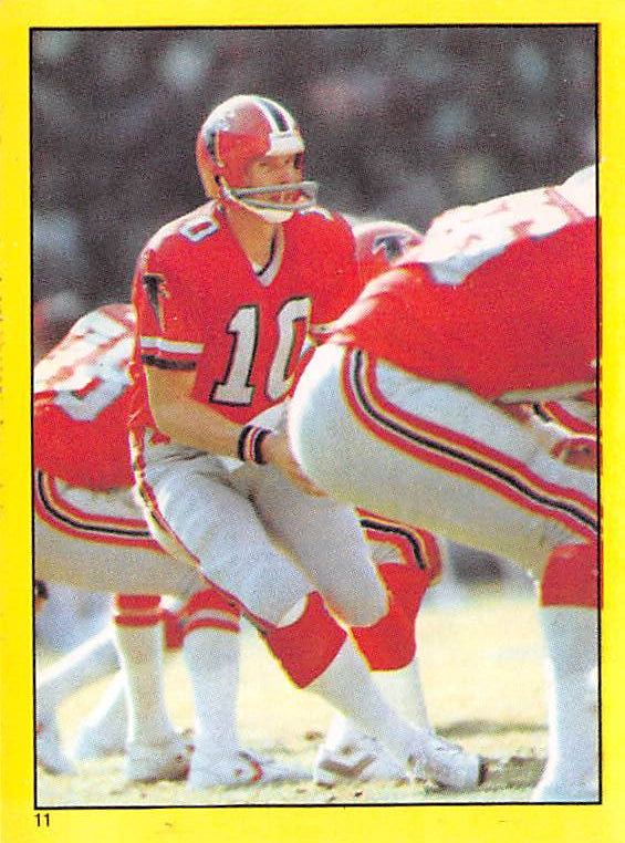 1982 Topps Stickers FOOTBALL 11-118