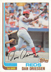 AI185 1982 TOPPS 785 DAN DRIESSEN REDS