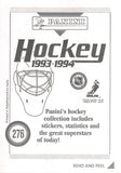 1993-94 PANINI STICKERS HOCKEY 201-276