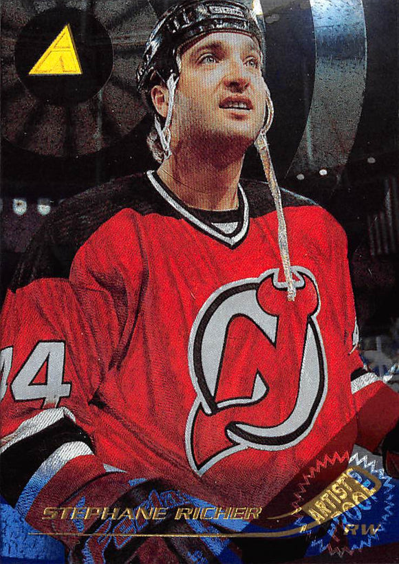 THE DOLLAR BIN 1995-96 Pinnacle Rink Collection Artists Proof 35 STEPHANE RICHER DEVILS