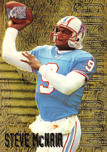 THE DOLLAR BIN 1996 FLEER METAL GOLDFLINGERS 9 STEVE MCNAIR OILERS