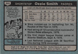 TWO DOLLAR TOUGHIE 1980 TOPPS 393 OZZIE SMITH AS SEEN IN THE SCANS