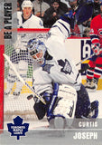 THE DOLLAR BIN 1999-00 Be a Player BAP Memorabilia Silver 202 CURTIS JOSEPH 0566/1000 MAPLE LEAFS