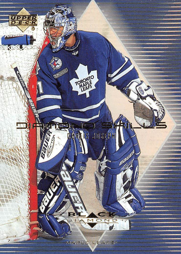 THE DOLLAR BIN 1999-00 Upper Deck Black Diamond Diamond Skills DS-10 Curtis Joseph MAPLE LEAFS