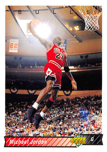 THE DOLLAR BIN 1992-93 UPPER DECK 23 MICHAEL JORDAN BULLS