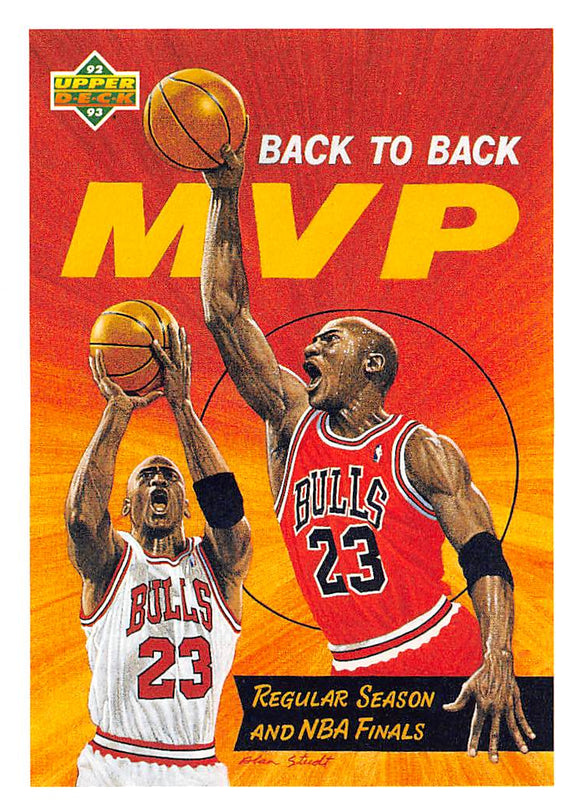 THE DOLLAR BIN 1992-93 UPPER DECK 67 MICHAEL JORDAN BULLS