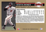 1992 Leaf Gold Leaf Rookies BC-23 Steve Hosey GIANTS