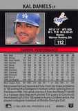 1991 LEAF 112 KAL DANIELS DODGERS