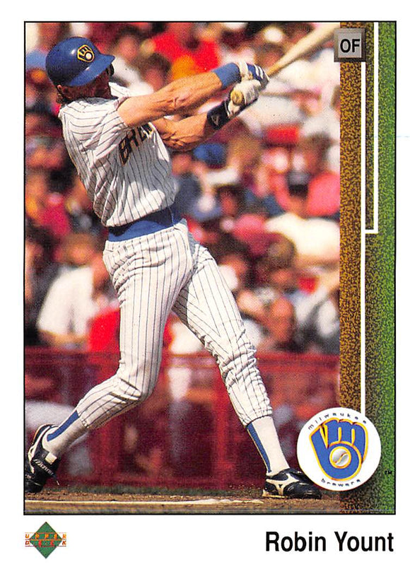 1989 UPPER DECK 285 ROBIN YOUNT BREWERS