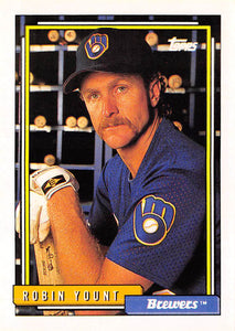 1992 TOPPS 90 ROBIN YOUNT BREWERS