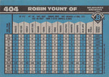 1990 BOWMAN 404 ROBIN YOUNT BREWERS