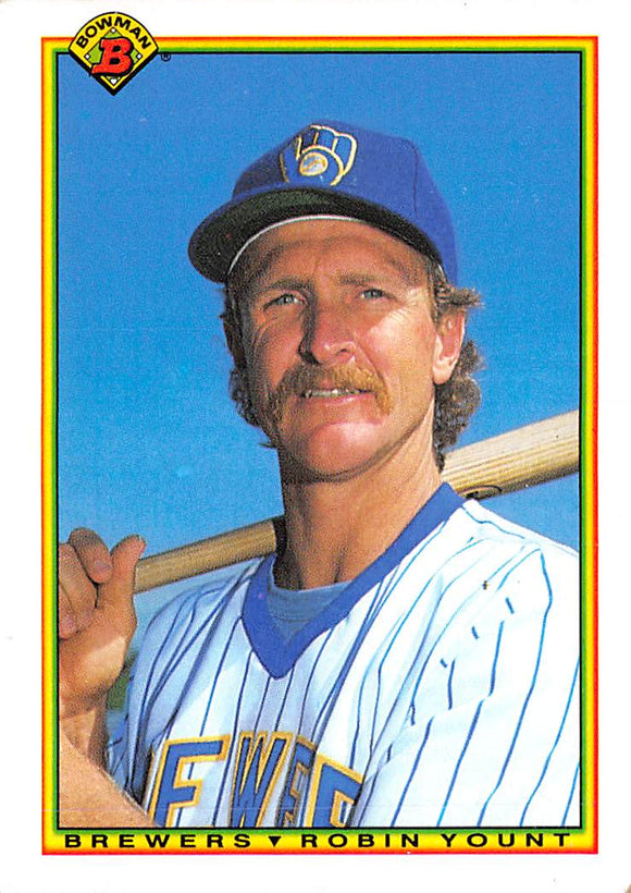 1990 BOWMAN 404 ROBIN YOUNT BREWERS