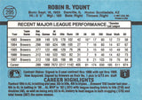 1988 DONRUSS 295 ROBIN YOUNT BREWERS