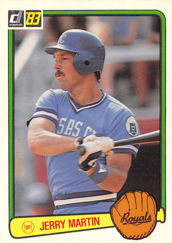 1983 DONRUSS 138 JERRY MARTIN ROYALS