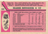 THE DOLLAR BIN 1987-88 O-PEE-CHEE 112 MARK MESSIER OILERS