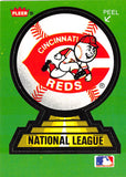 1988 Fleer Team Stickers NNO CINCINNATI REDS