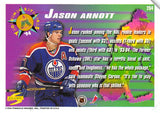 1994-95 Score Series I Retail Edition Samples 254 JASON ARNOTT OILERS