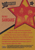 2006 Topps Heritage II WWE 76 THE WILD SAMOANS