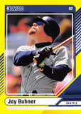 THE DOLLAR BIN 2024 Donruss Yellow Flood 34 JAY BUHNER MARINERS