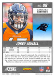 THE DOLLAR BIN 2024 SCORE ORANGE 88 JOSEY JEWELL BRONCOS PANTHERS