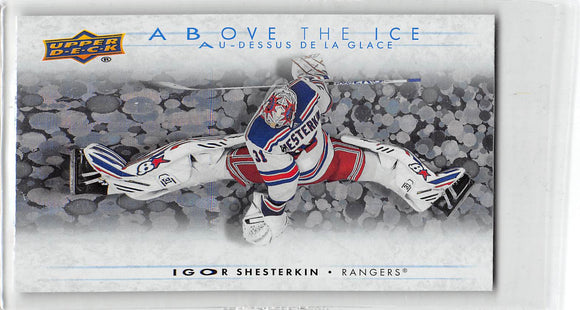 THE DOLLAR BIN 2024-25 UPPER DECK TIM HORTONS ABOVE THE ICE AI-5 IGOR SHESTERKIN RANGERS