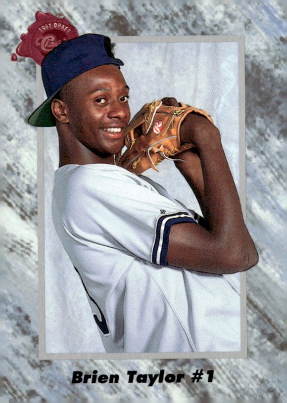 1991 Classic Four Sport #LP7 Brien Taylor Limited Prints