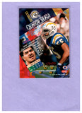 1994 STADIUM CLUB 1ST DAY ISSUE 541 JUNIOR SEAU CHARGERS
