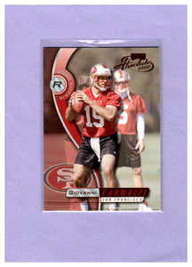 2000 PLAYOFF ABSOLUTE 174 GIOVANNI CARMAZZI 1223/3000 RC 49ERS
