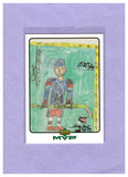 1999-00 Upper Deck MVP Draw Your Own Trading Card W34 Wayne Gretzky RANGERS