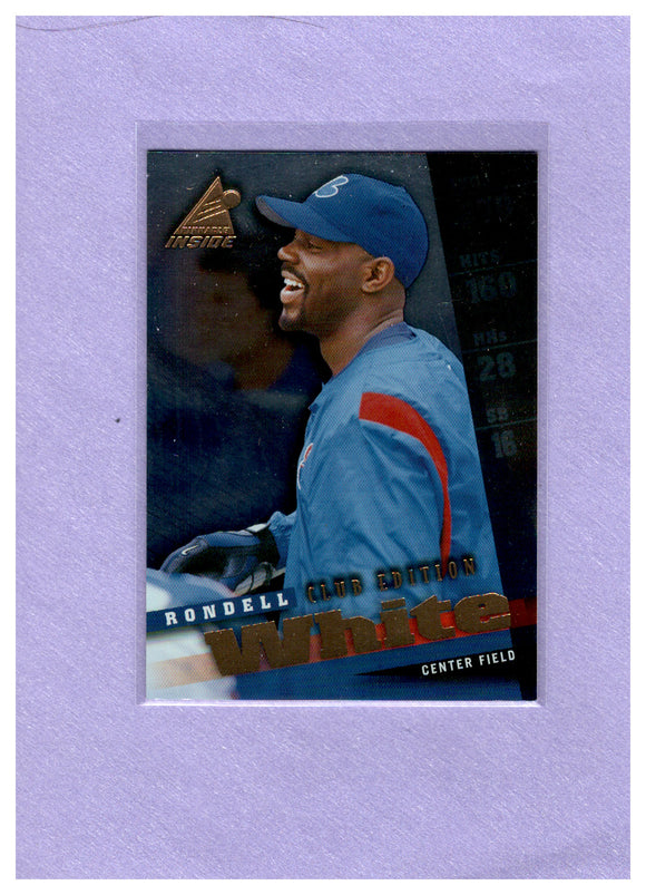 1998 Pinnacle Inside Club Edition 30 RONDELL WHITE EXPOS
